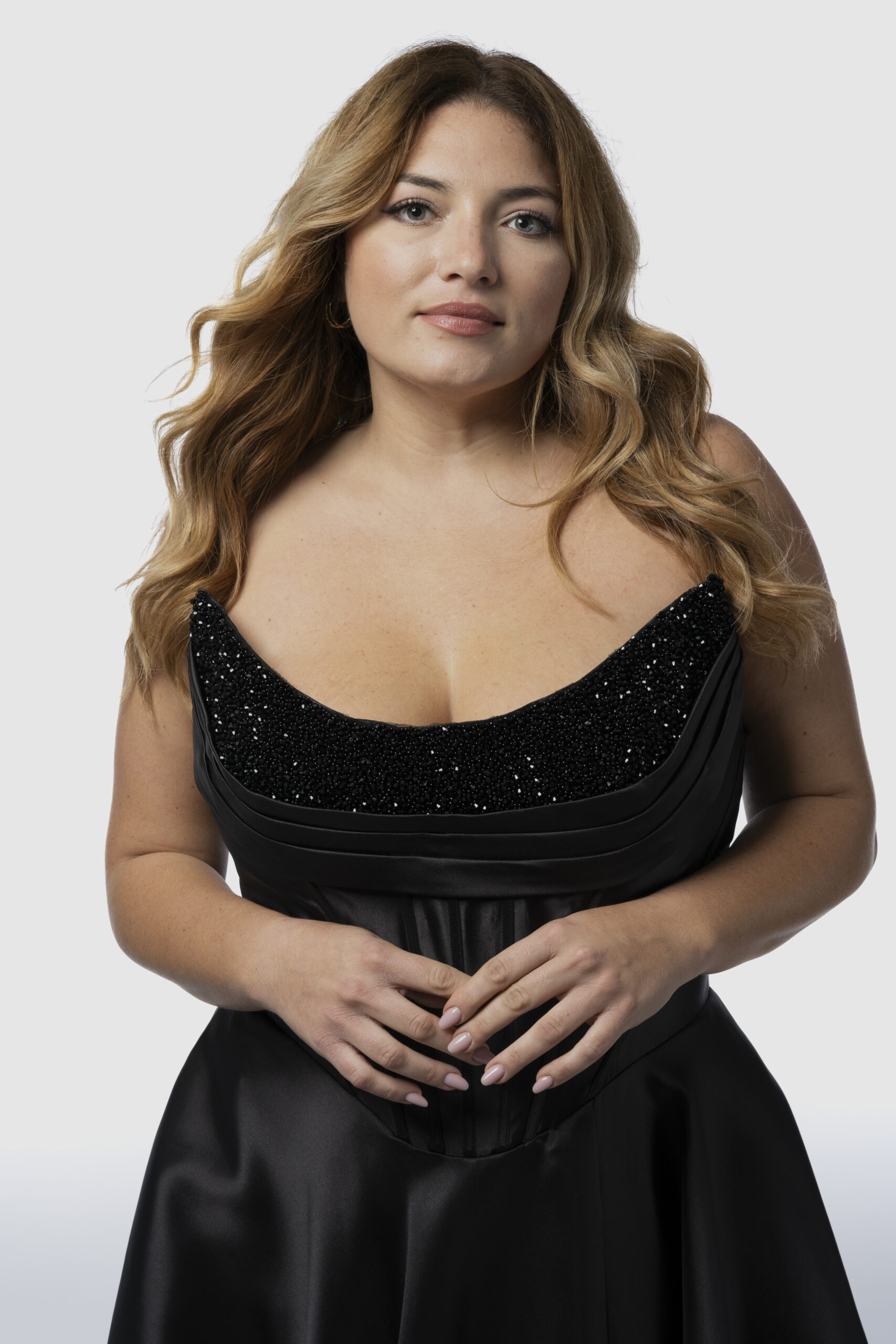 Abito Lungo Bustier Mikado