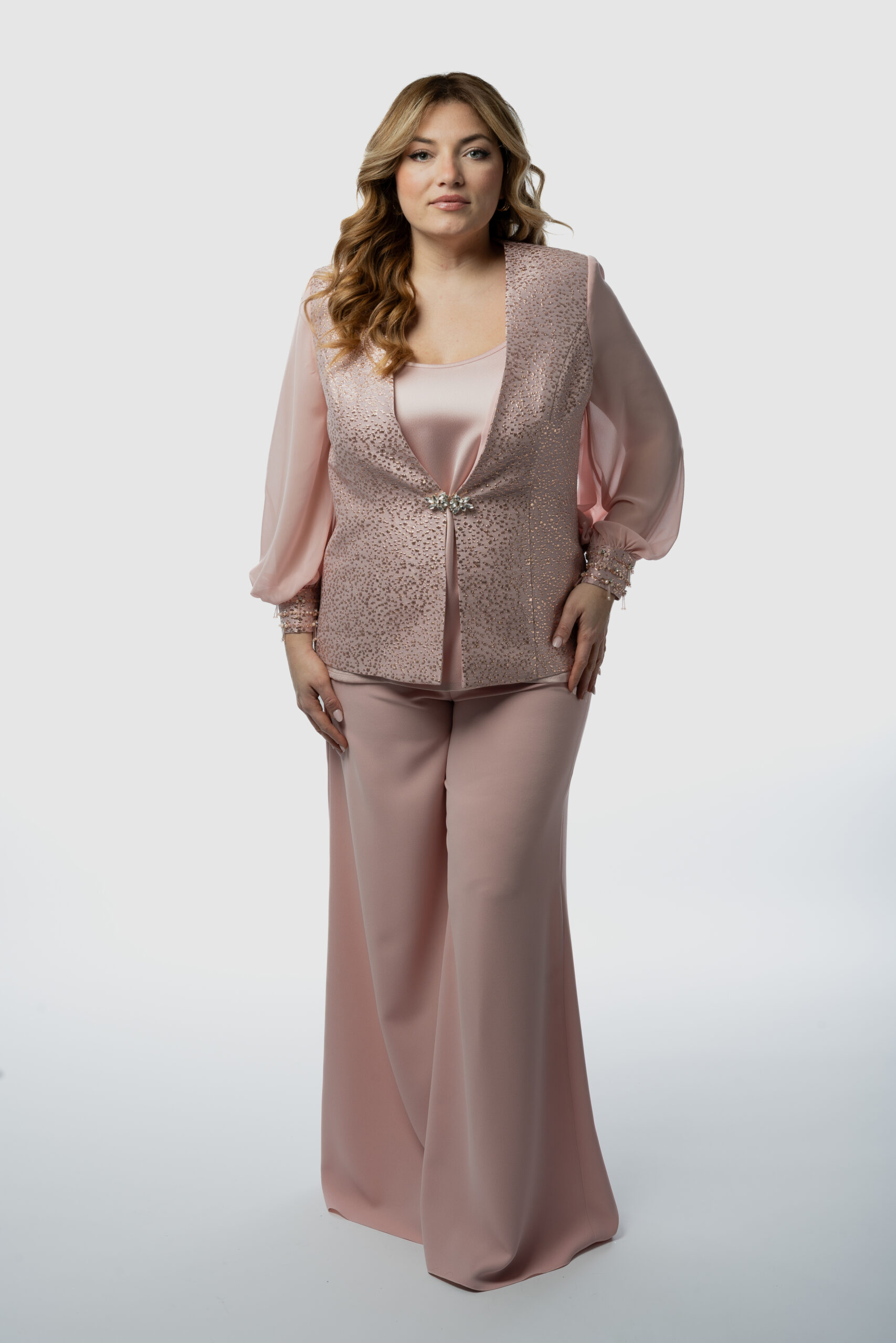 Completo Rosa Con Blazer - immagine 2