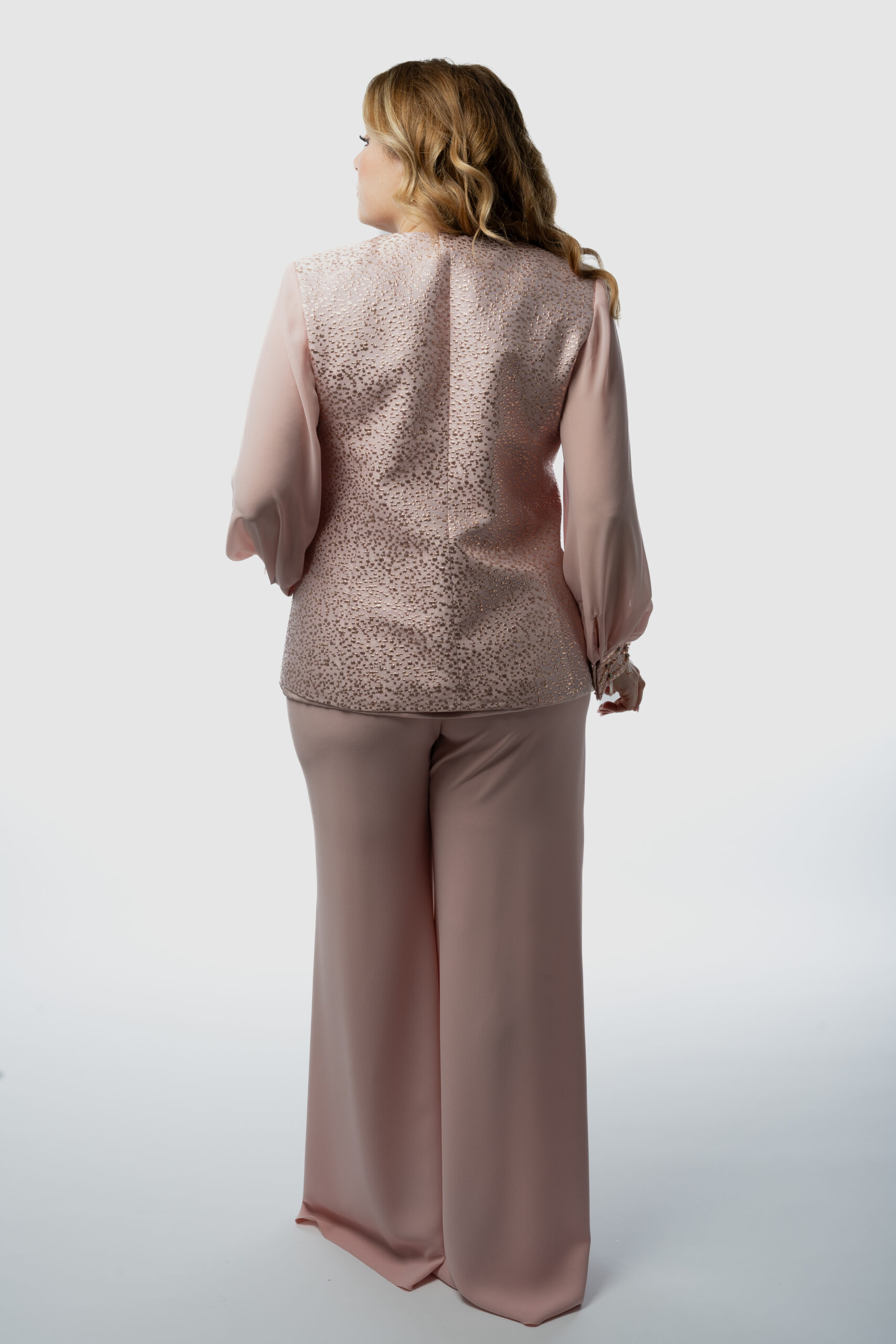 Completo Rosa Con Blazer - immagine 3