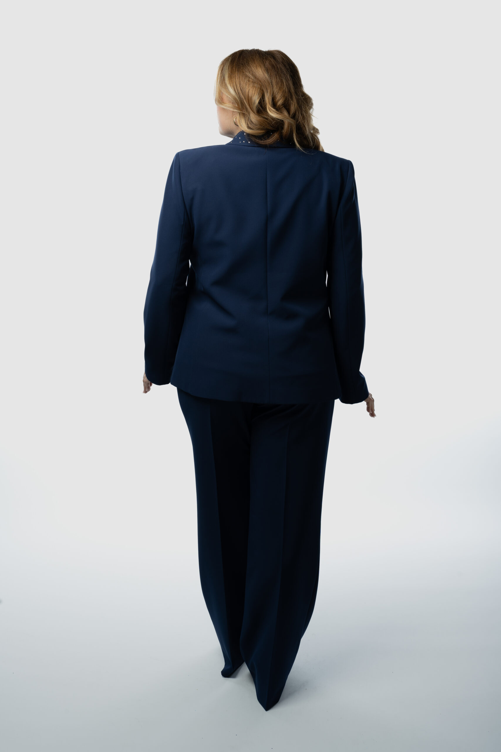 Tailleur Donna Blazer Revers Gioiello - immagine 3
