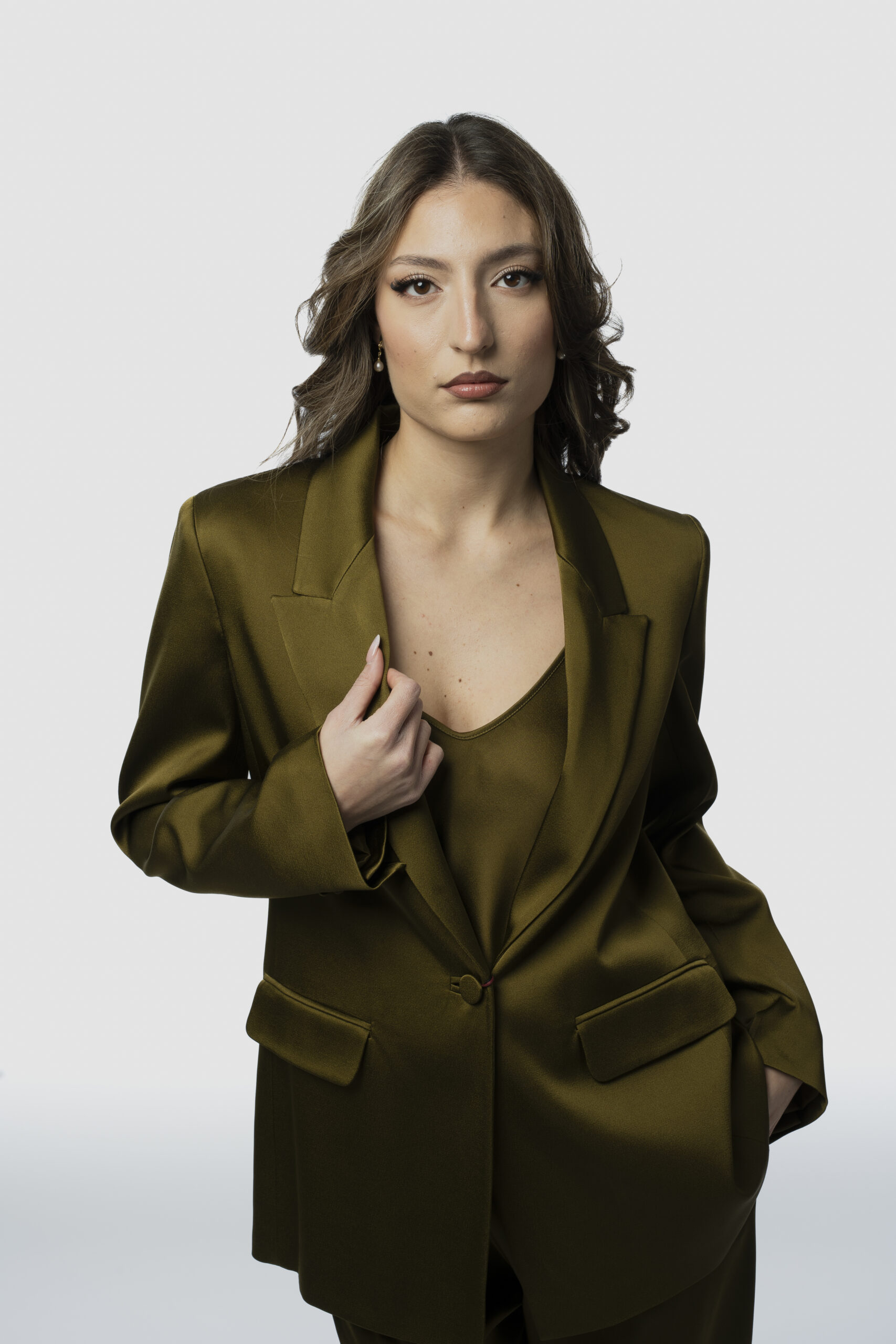 Tailluer Tre Pezzi Satin Lucido