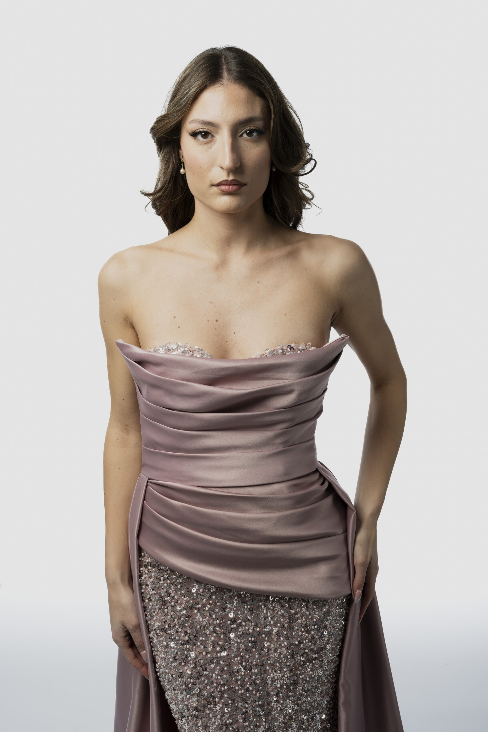 Sirena Paillettes Con Bustier